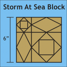 Storm at Sea block